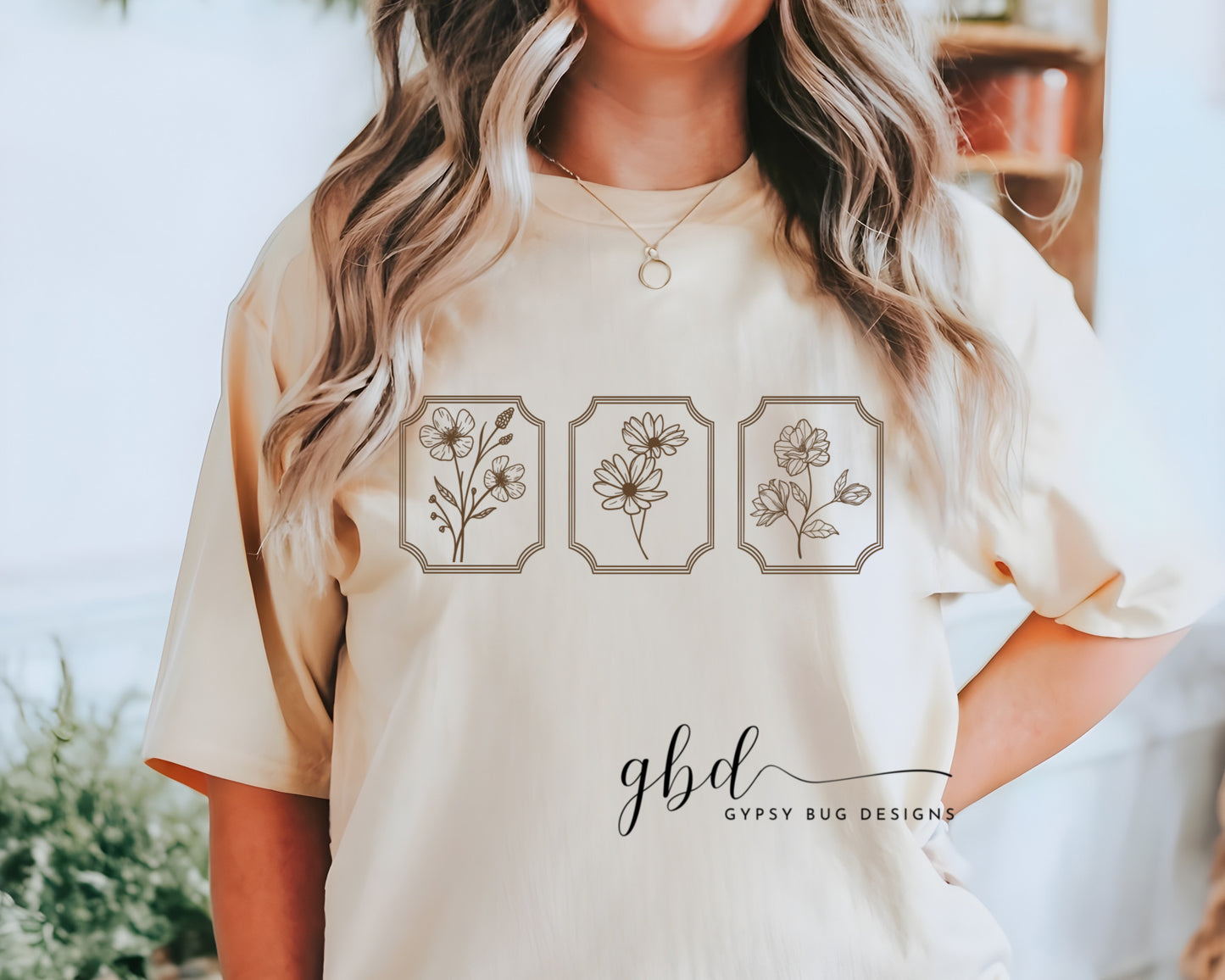 Dainty Floral Frames