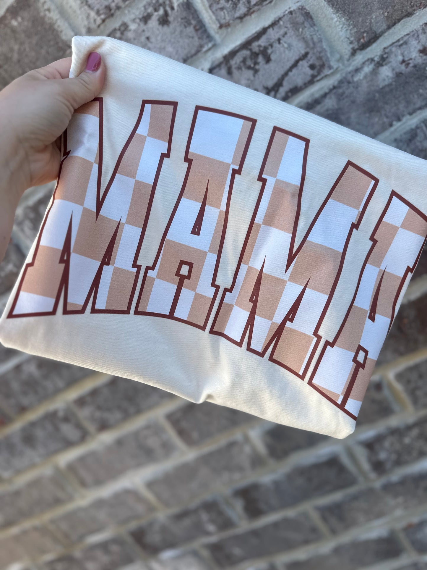 Neutral Checkered Mana Tee