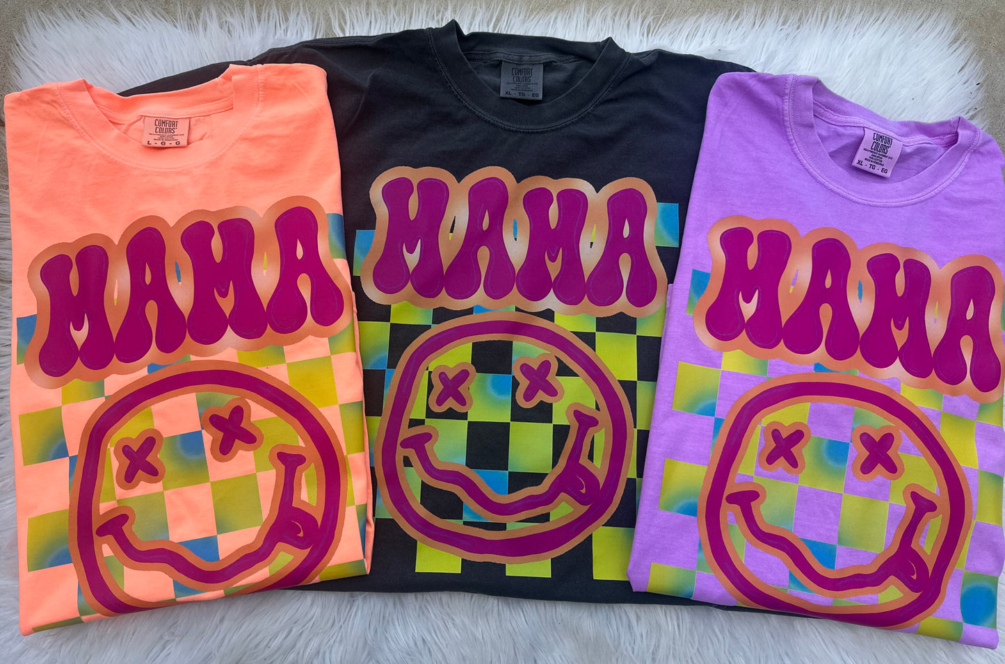 90s Smiley Mama Tee