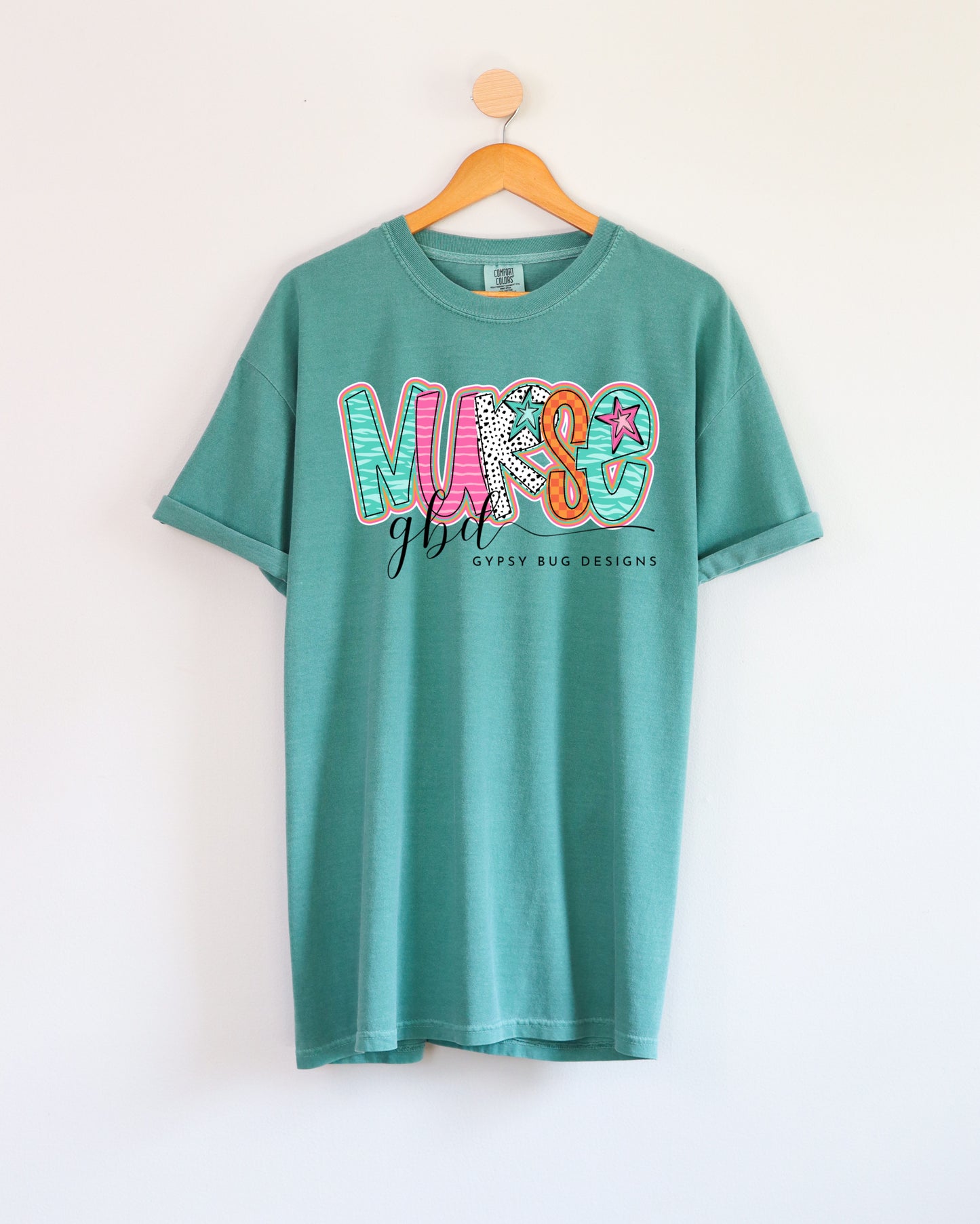 Retro Stars Nurse Tee