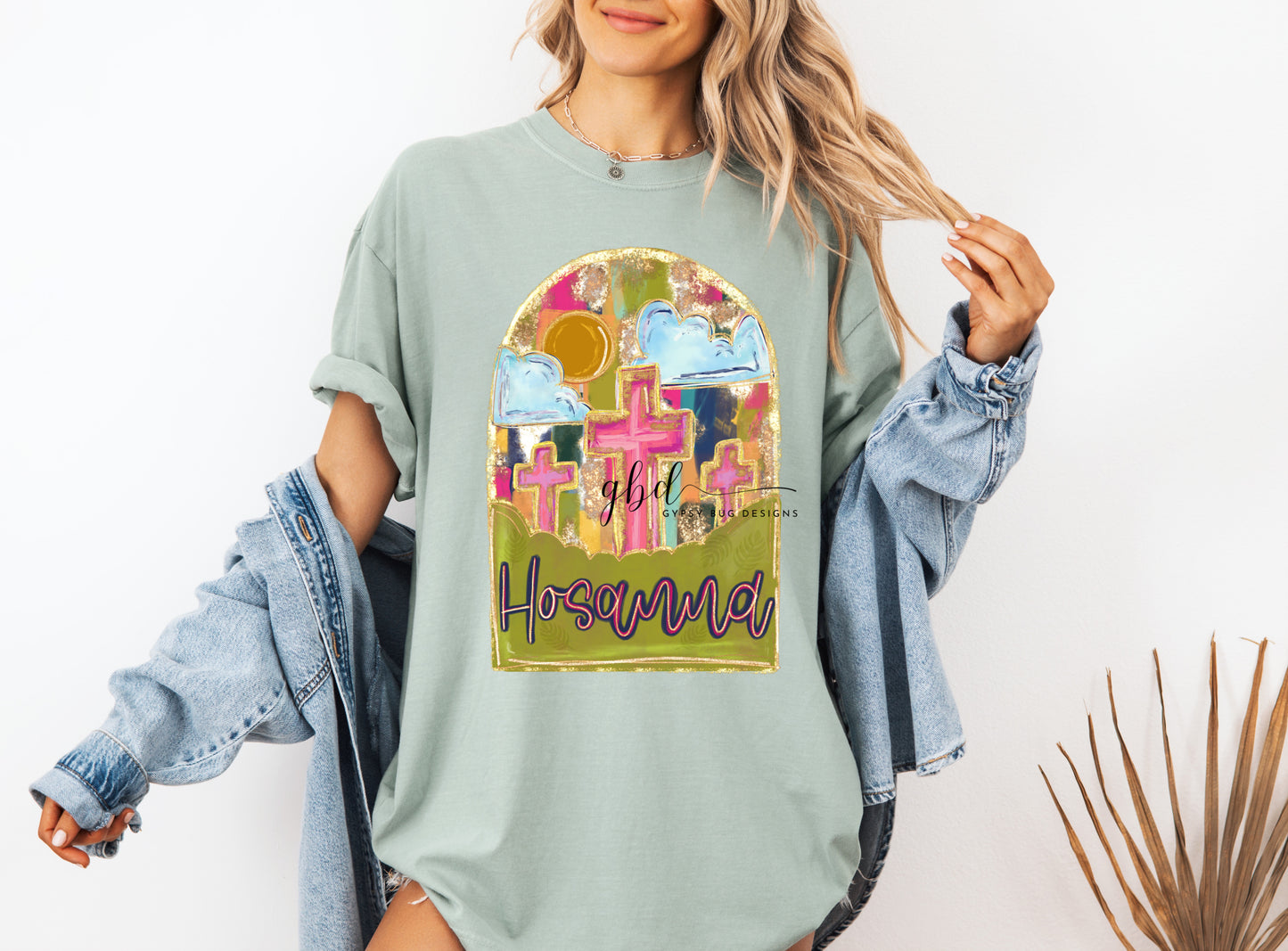 Hosanna Watercolor Tee