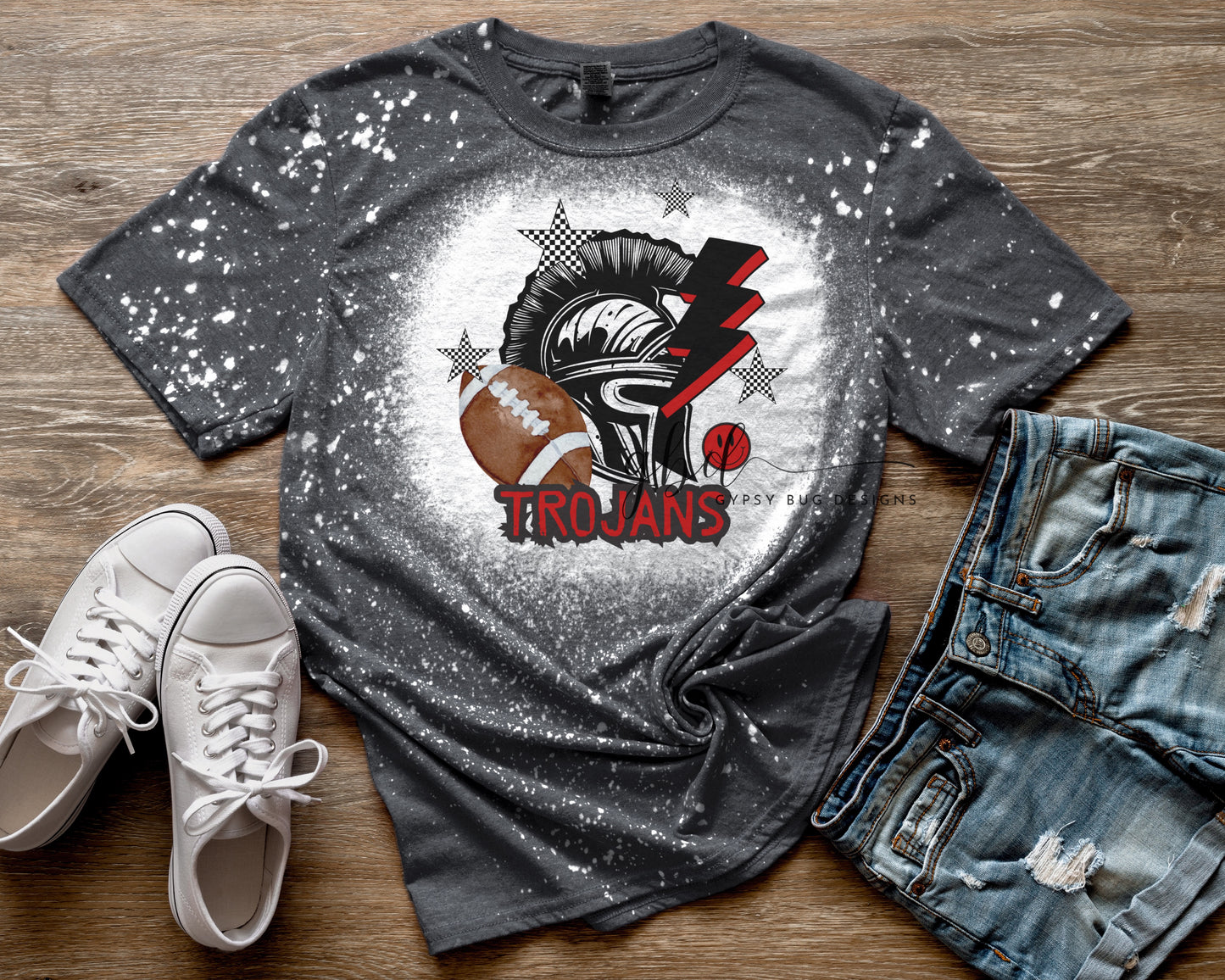 Retro Football Spirit Tees