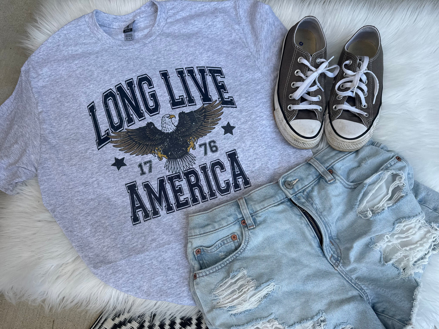 Long Live America Vintage Tee