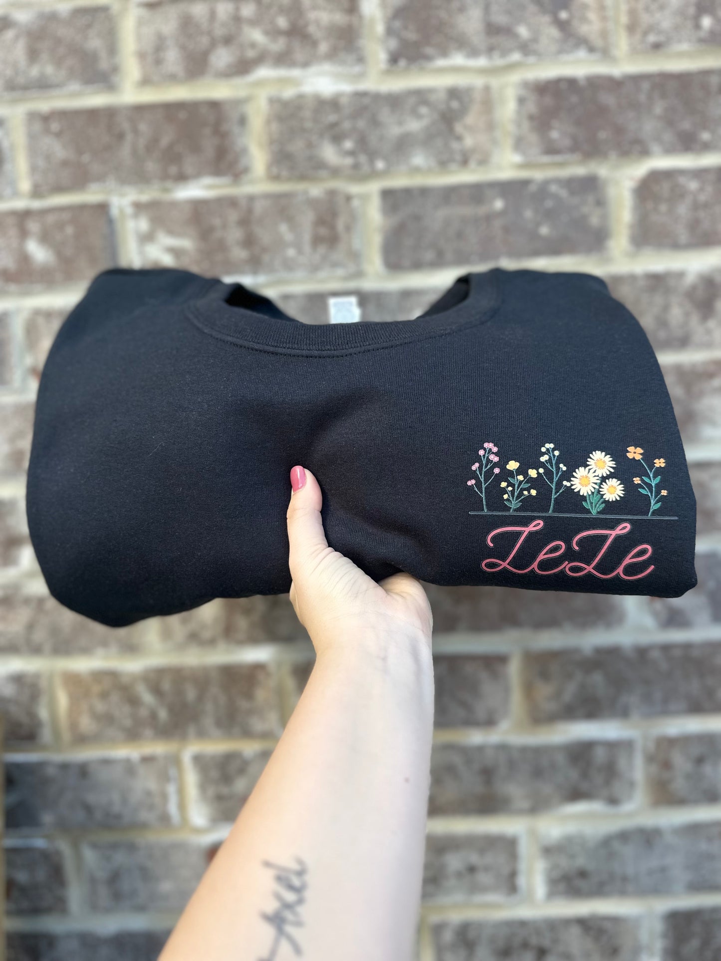 Custom Mama Floral Tee