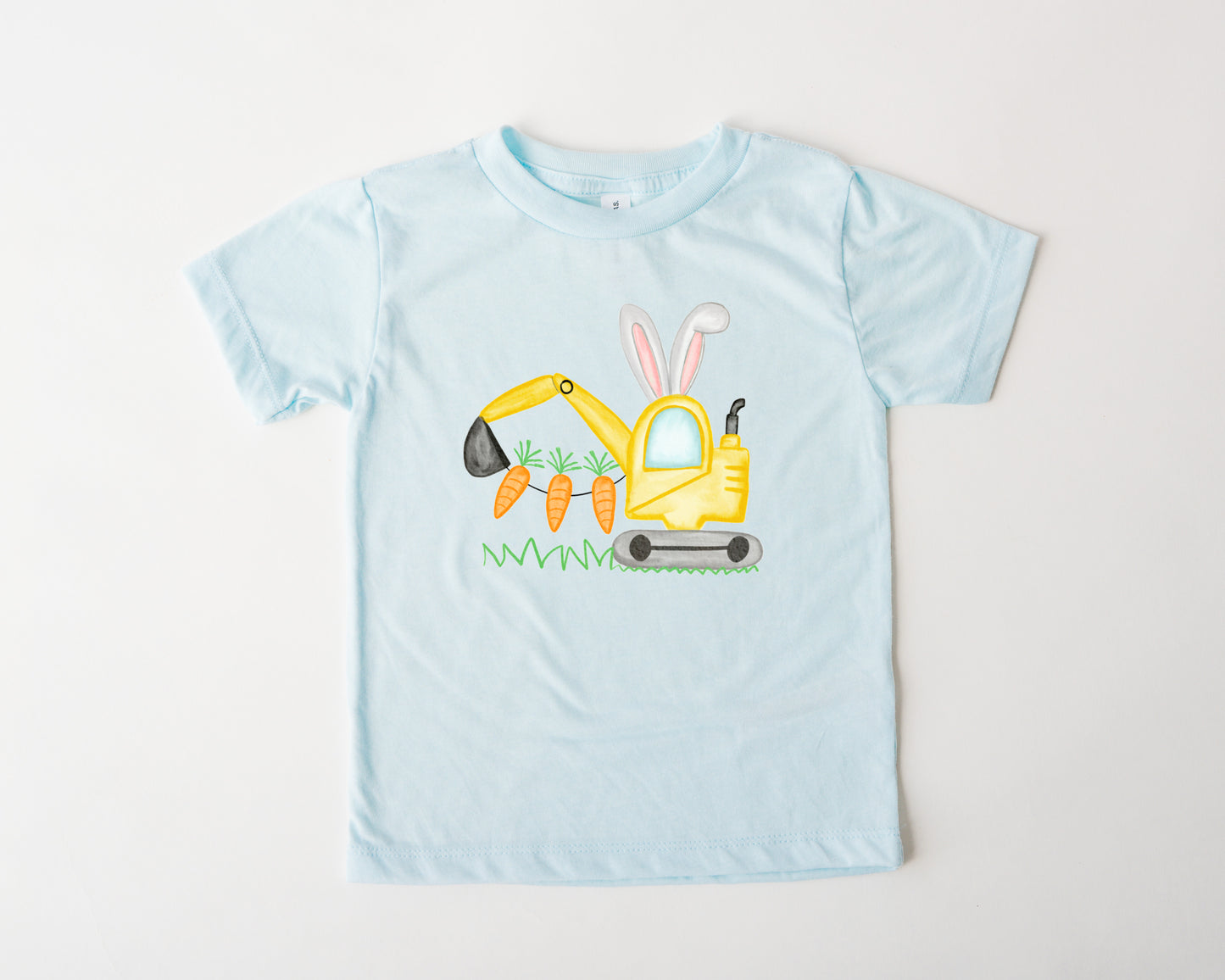 Excavator Easter Tee