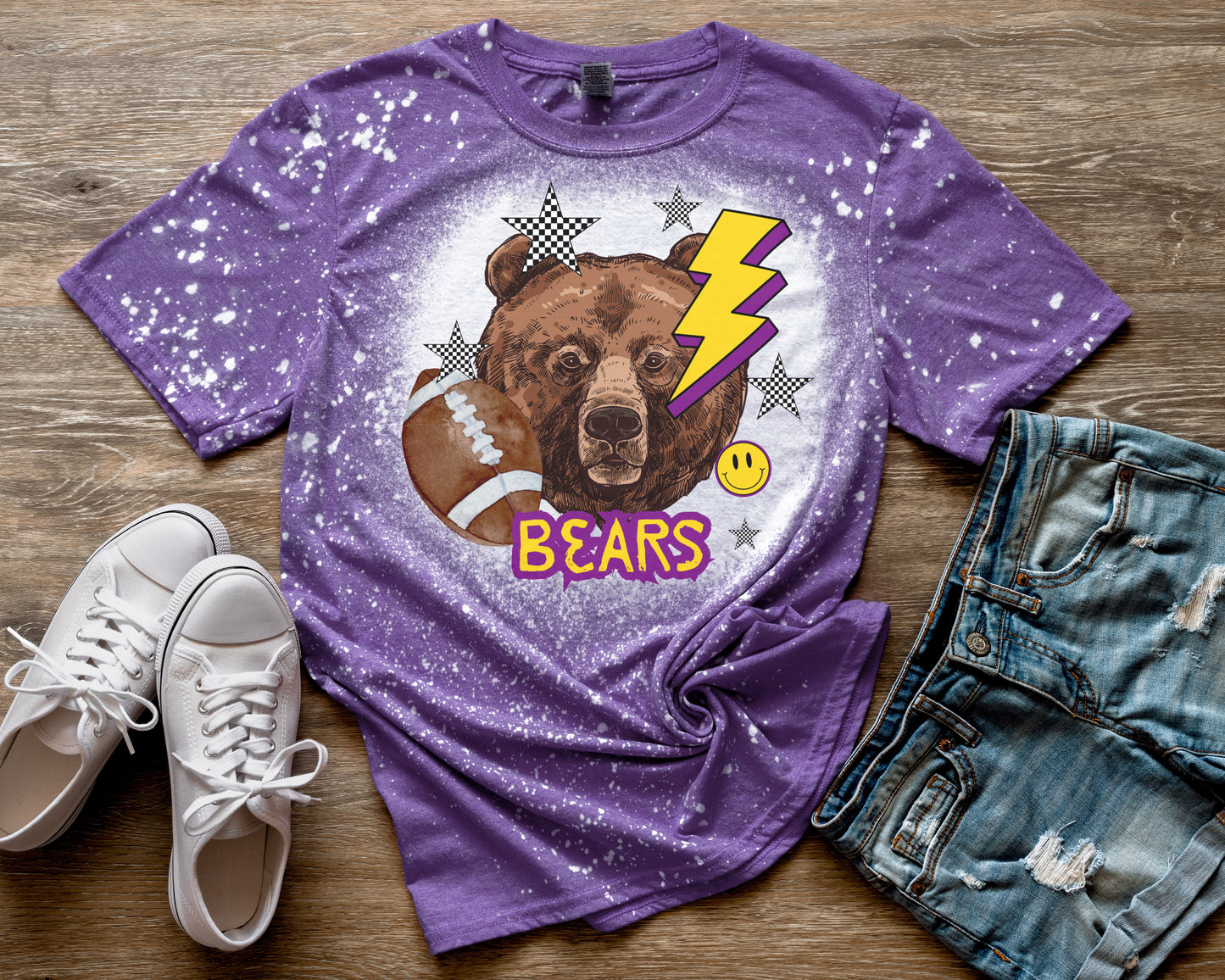 Retro Football Spirit Tees