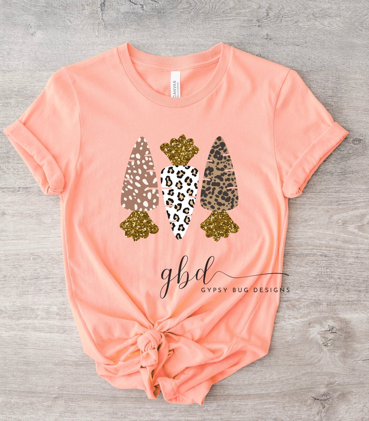 Boujee Leopard Carrots Tee
