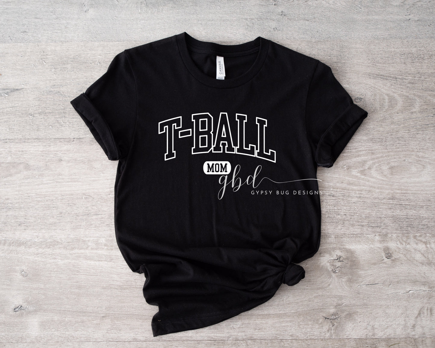 Varsity Style T-Ball Mom Tee