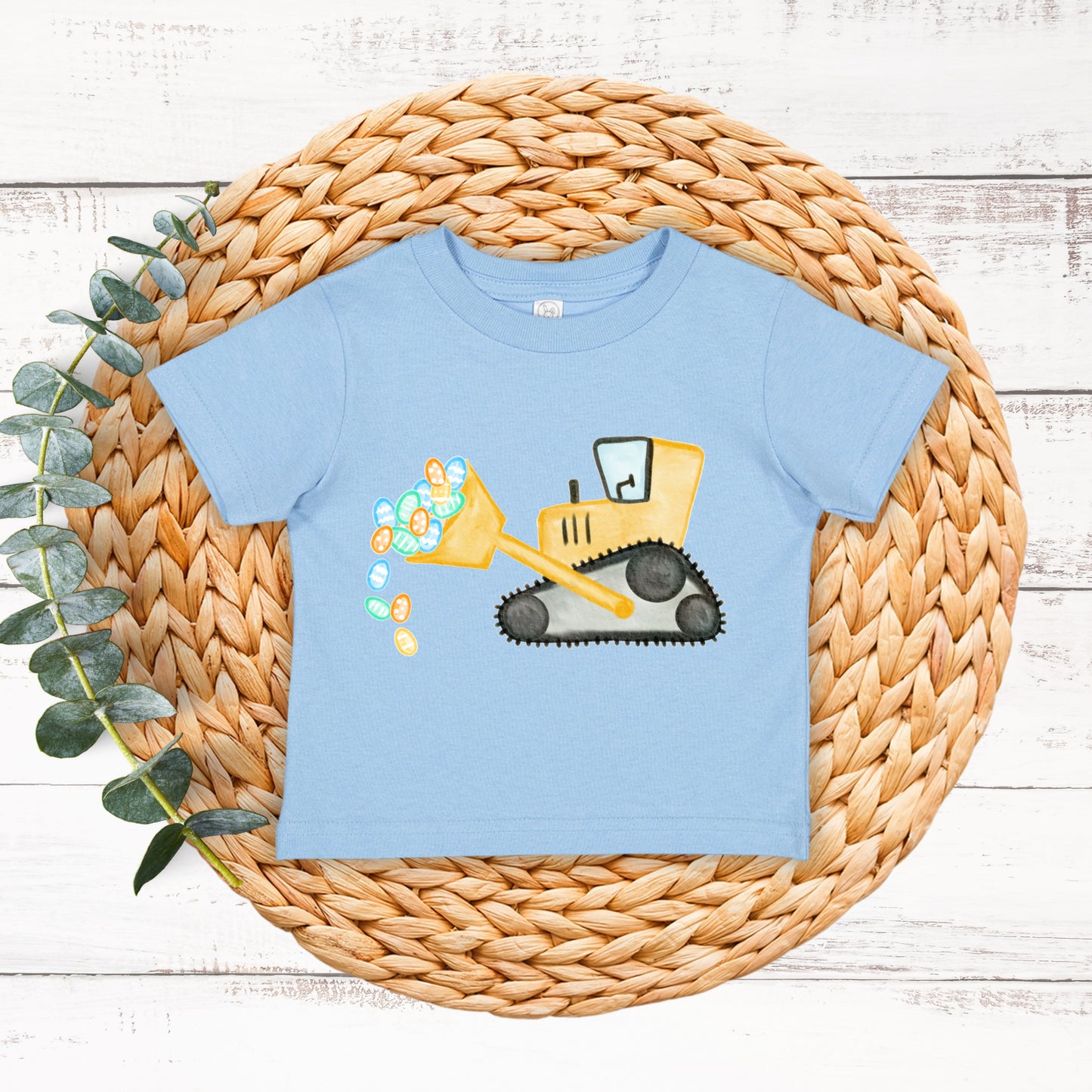 Bulldozer Easter Tee