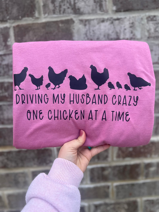 Crazy Chicken Tee
