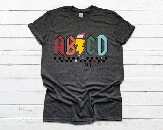 ABCD Teacher Tee