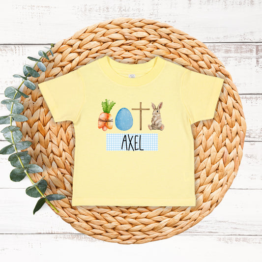 Boys Watercolor Easter Tee