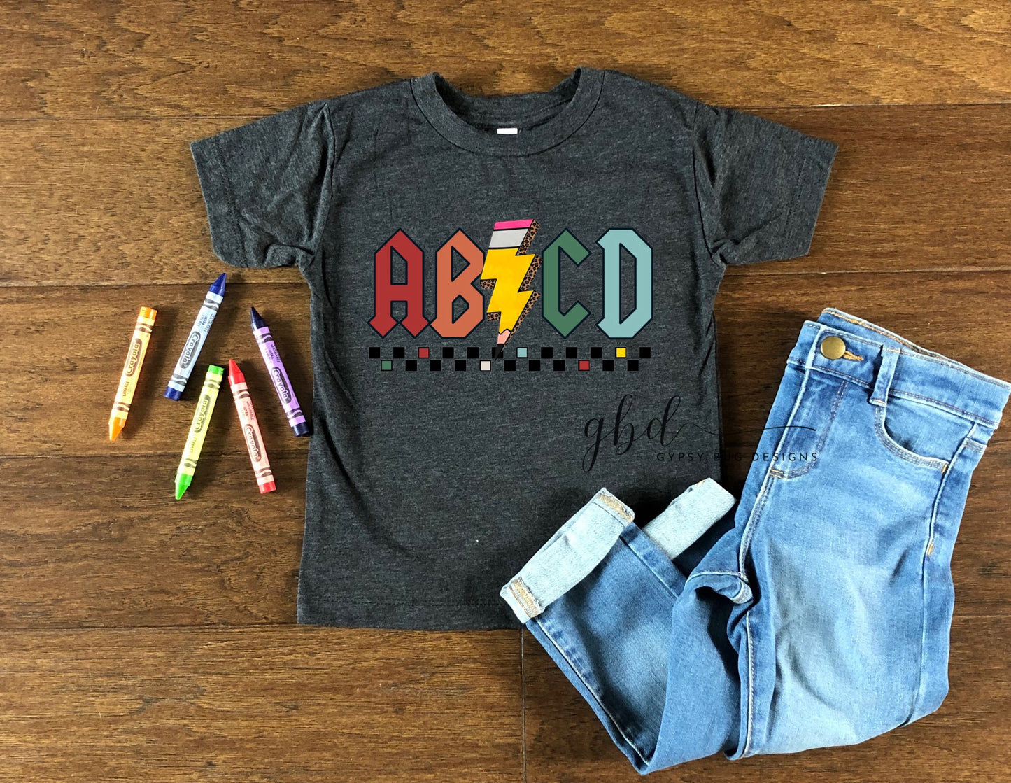 Kids ABCD School Tee