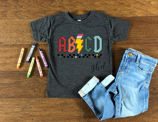 Kids ABCD School Tee