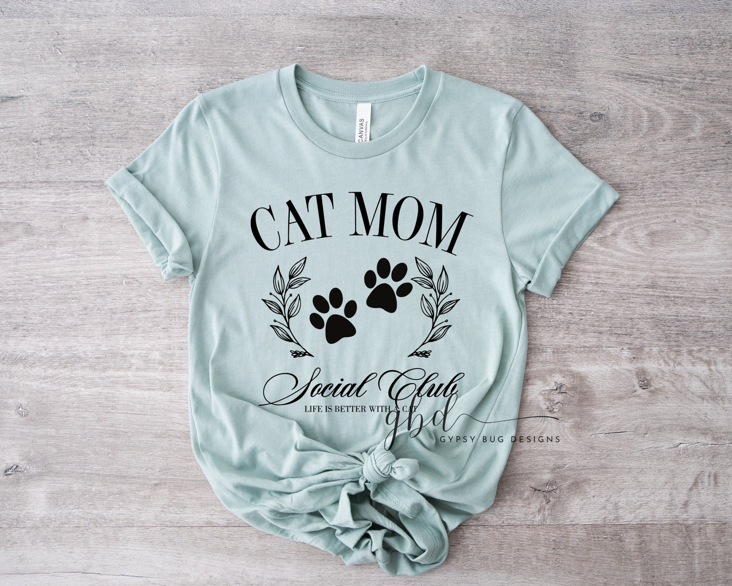 Cat Mom Social Club Tee