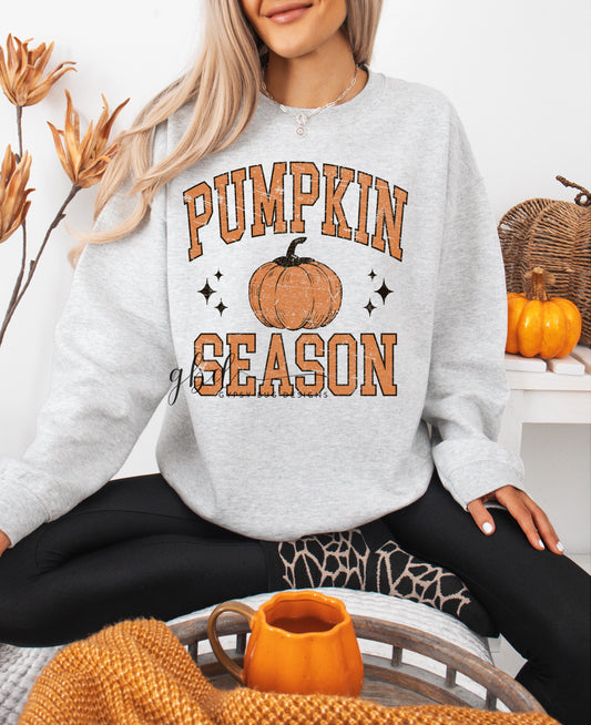 Varsity Pumpkin Season Sweatshirt