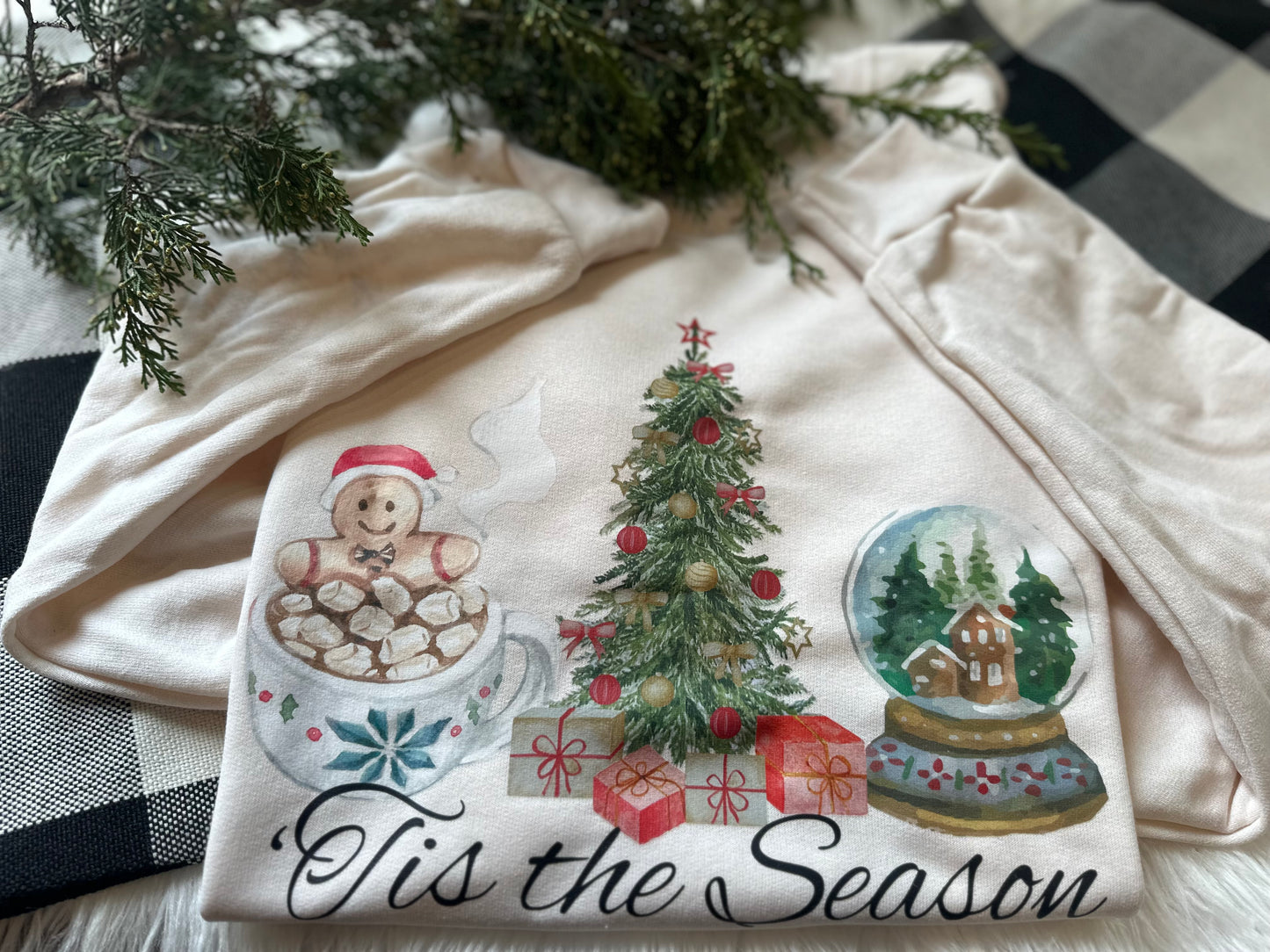 Vintage Tis the Season Tee