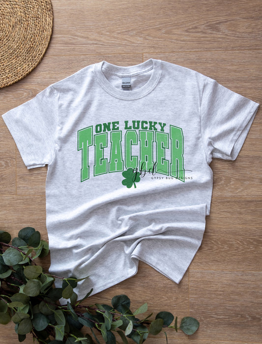 One Lucky Teacher St. Patrick’s Tee