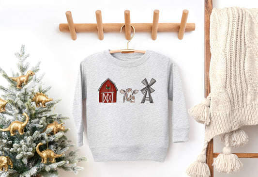 Rustic Farm Christmas Tee