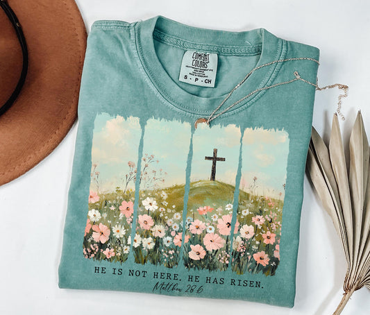 Easter Cross On the Hill Tee