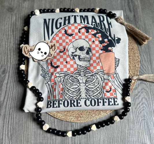 Nightmare Before Coffee Tee