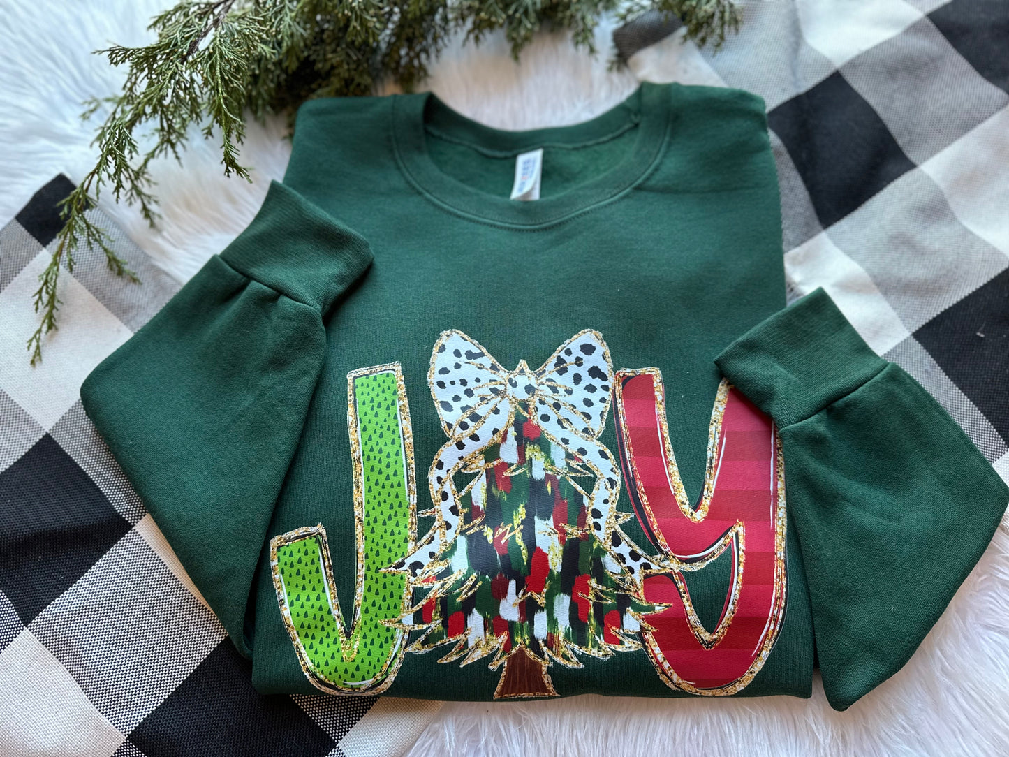 Traditional Christmas JOY Tee