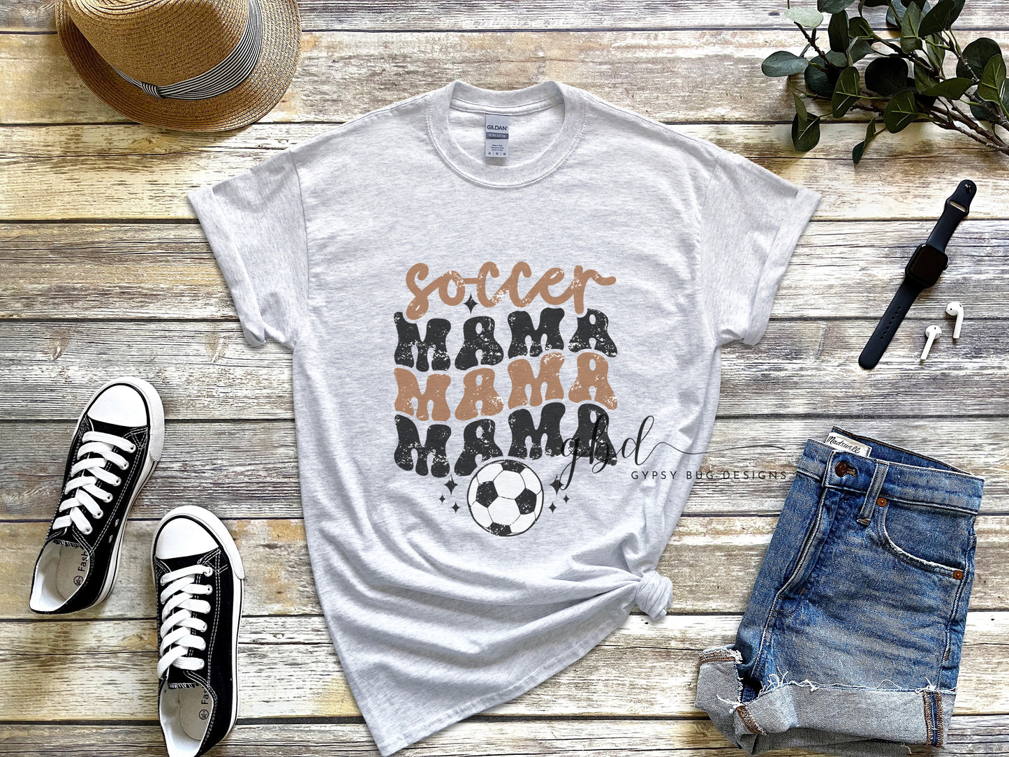 Retro Soccer Mama Tee