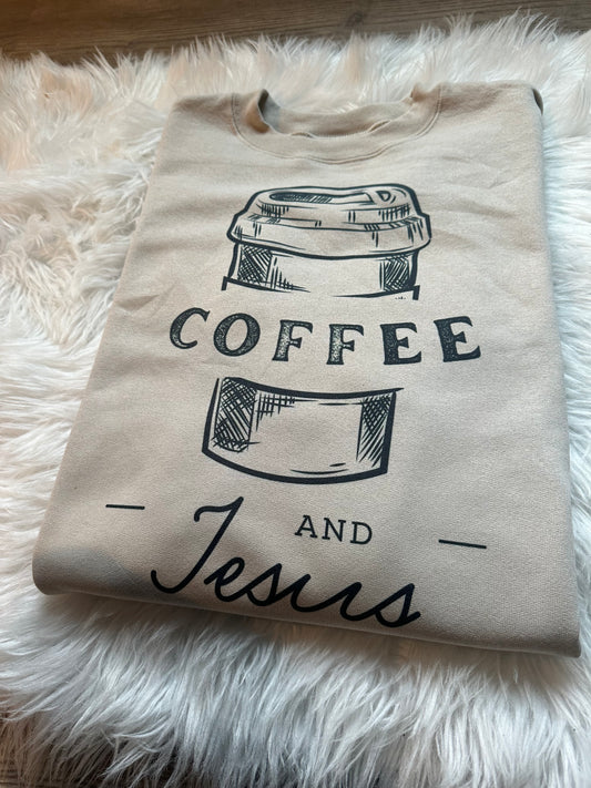 Coffee & Jesus Sweatshirt