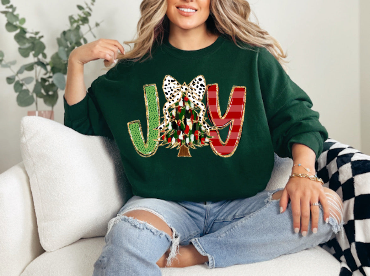 Traditional Christmas JOY Tee