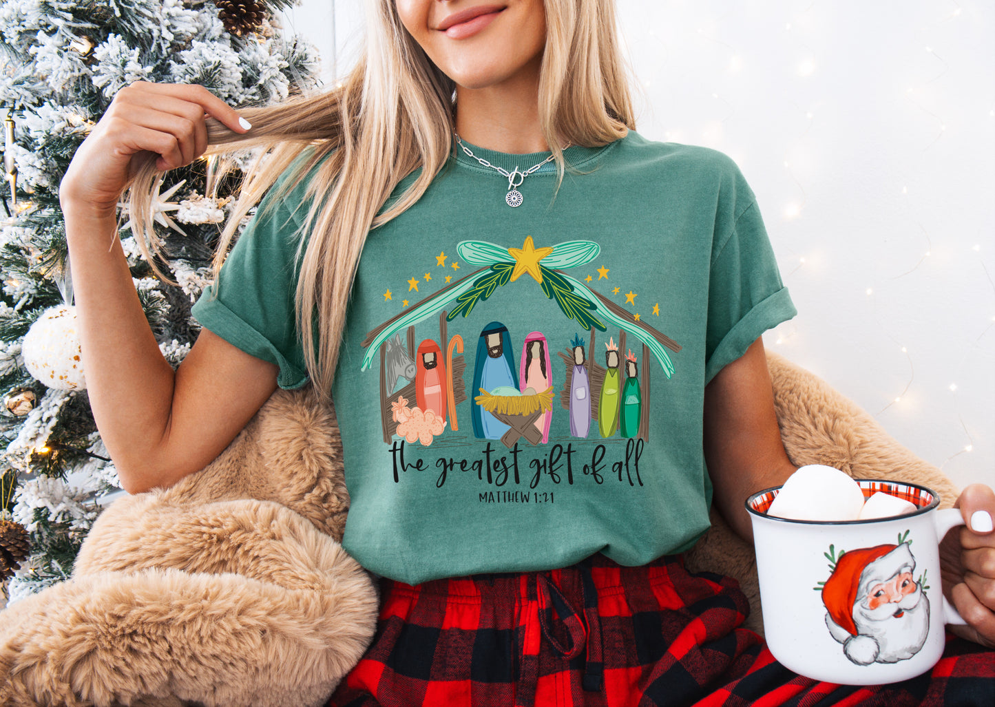 Nativity Christmas Tee