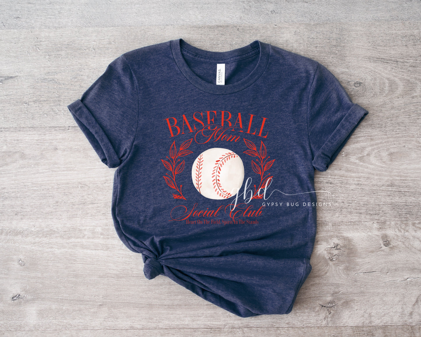 Baseball Mom Social Club Tee