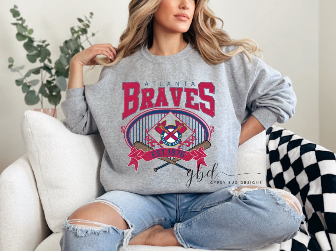 ATL Braves Vintage Style