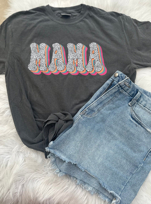 Bright Dalmatian Mama Tee