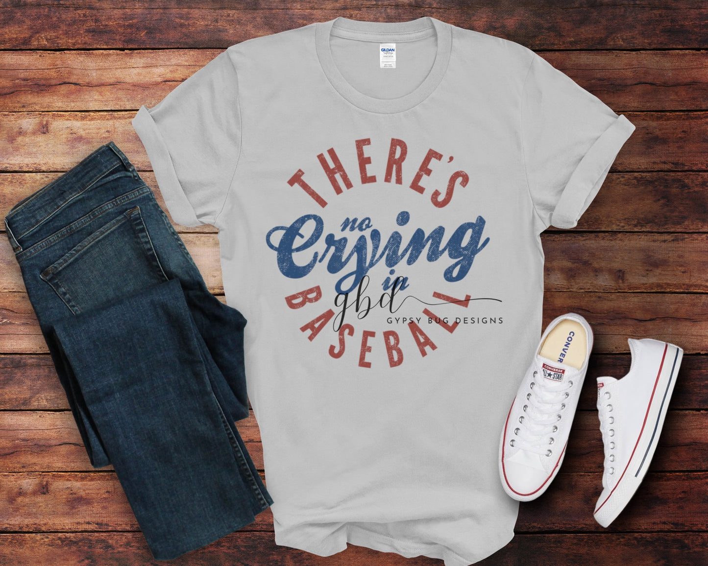 There’s No Crying in Baseball Tee
