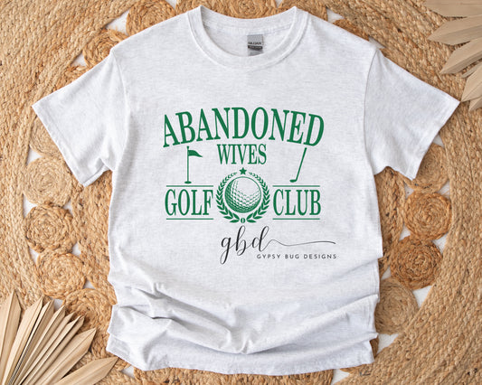 Abandoned Wives Golf Club Tee